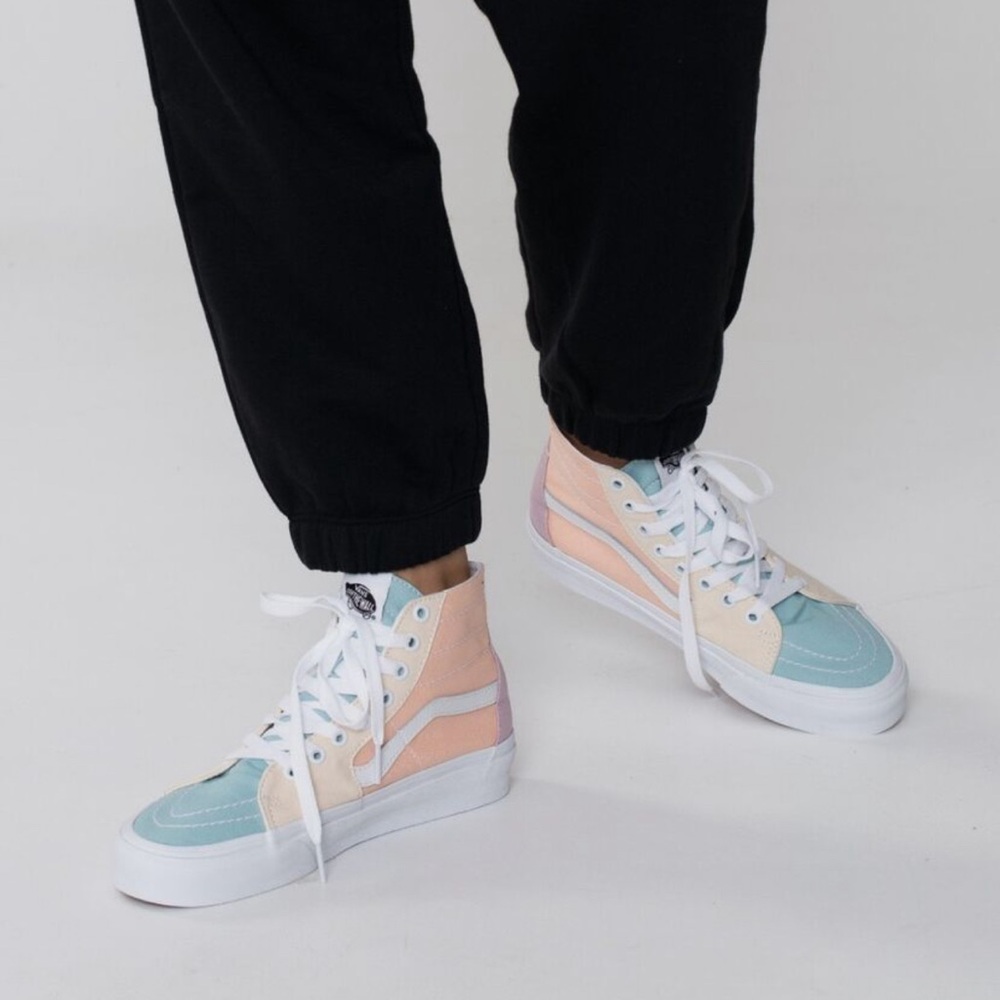 Vans UA SK-HI Tapered Pastel Block Sneakers